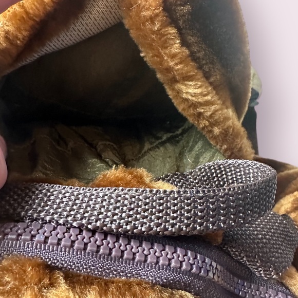 Kids Vintage 90’s Curious George Monkey Stuffed Animal Backpack Hand Puppet - Picture 11 of 14